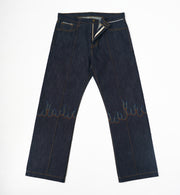Men’s Raw Denim Flamers